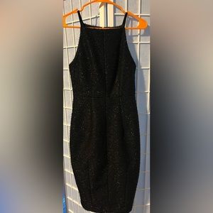 Black holiday pencil dress size 4